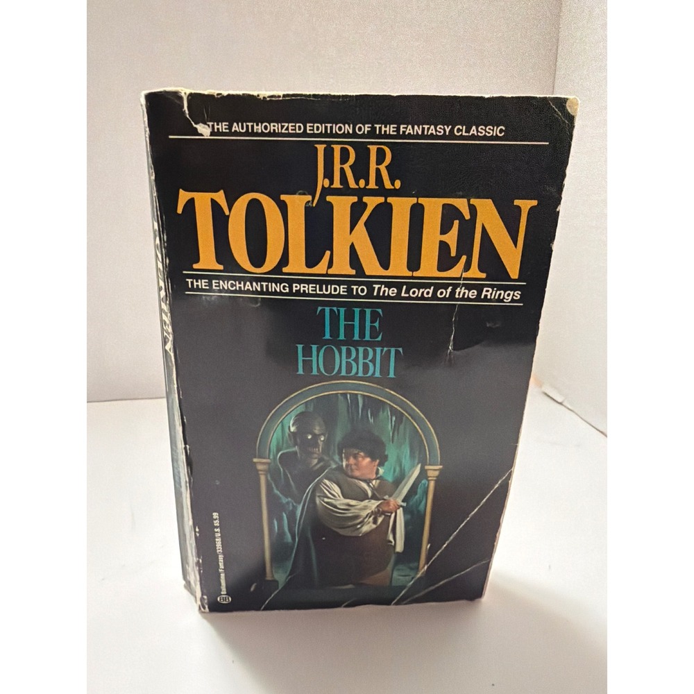 The Hobbit JRR Tolkien 1982 Ballantine Books Revised Edition Paperback Fantasy